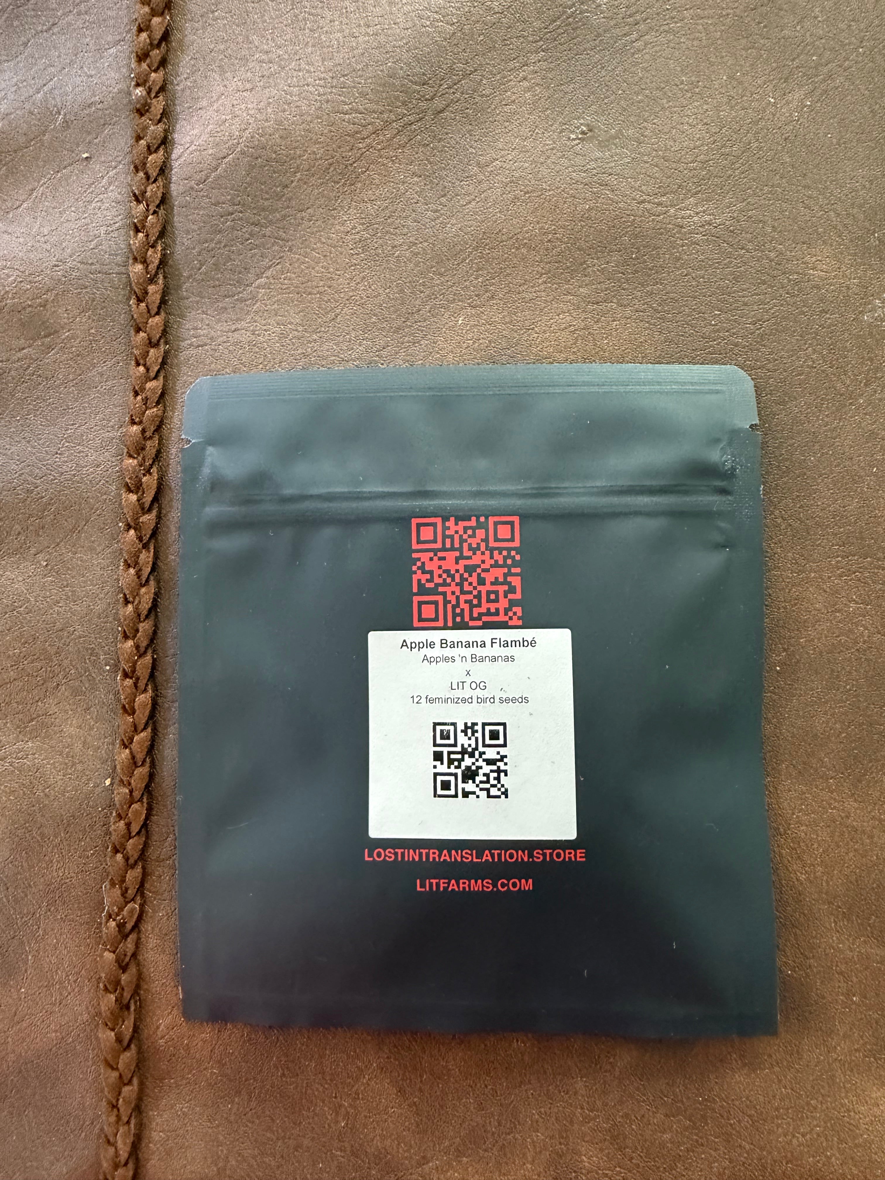 Apple Banana Flambé